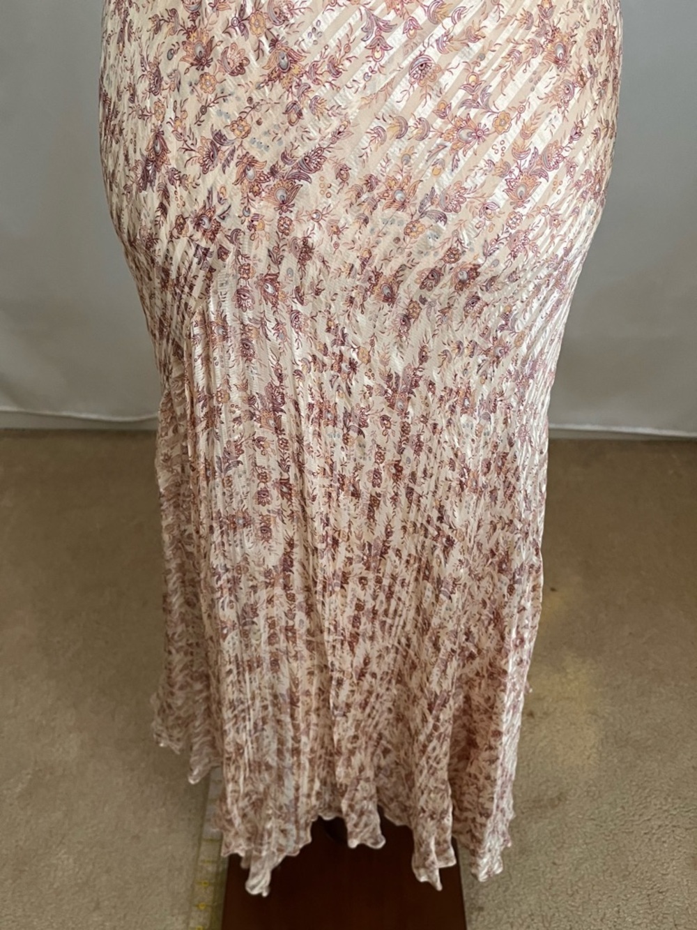 Y2K Vintage! Rebecca Taylor - Silk Bias Cut Dress - 8 - Picture 9 of 13
